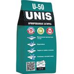 Затирка для плитки UNIS U-50, 1,5кг, светло-серый С07